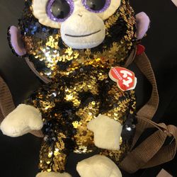 Ty Purse Monkey New
