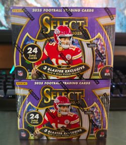 2025 Panini Select NFL Blaster Boxes