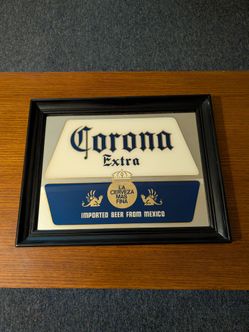 Corona beer sign