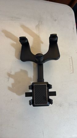 Cell phone rear mirror holder