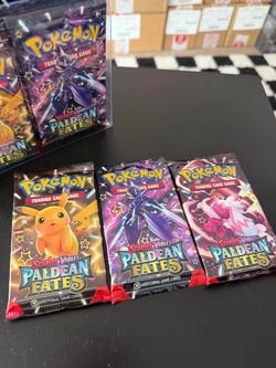 Pokémon Paldean Fates Booster Packs