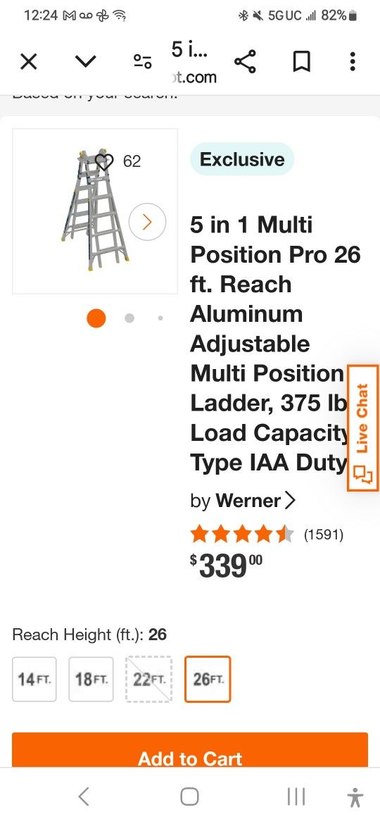 Brand New Multi-purpose Ladder