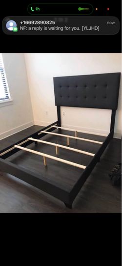 Brand new queen size bed frame