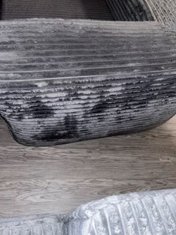 Gray couches