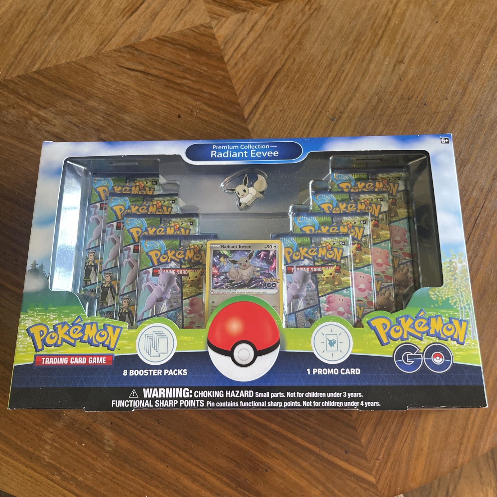 Pokemon TCG Radiant Eevee Box Set Pokemon Go Premium Collection