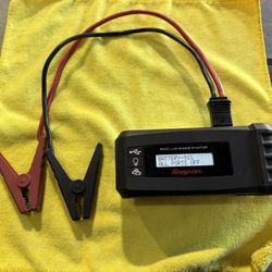 Snap on tools 12v lithium compact engine starter charger 