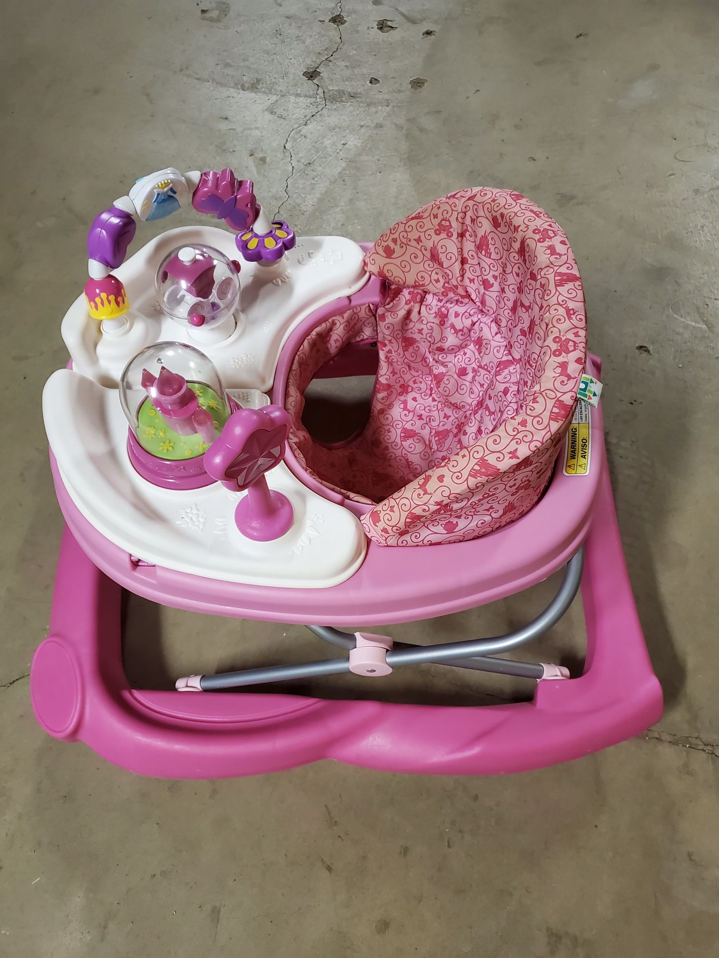 DISNEY Music & Lights Rolling Walker for Baby - firm price.