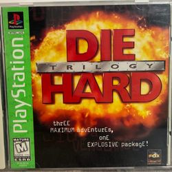 Die Hard Trilogy PlayStation PS1 Game