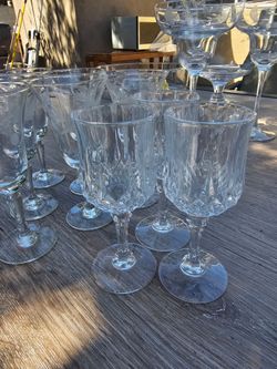 Cristal D'Arques Longchamp Cordial Glasses Set of 3