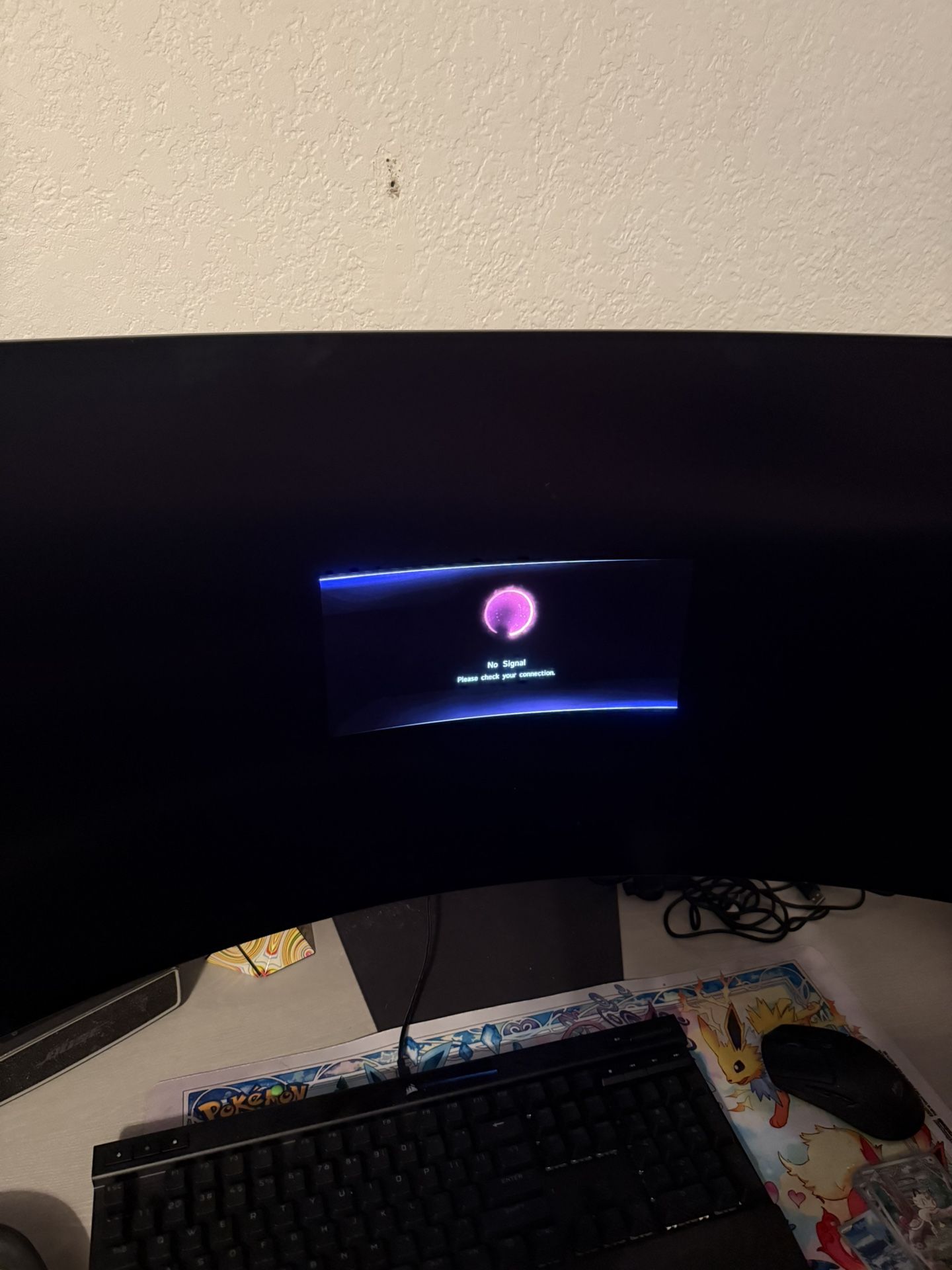 LG Ultra Hear Curved Monitor