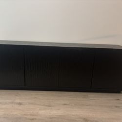 TV stand with storage 