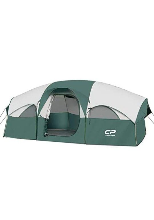 CAMPROS CP Tent-8-Person-Camping-Tents, Waterproof Windproof Family Tent