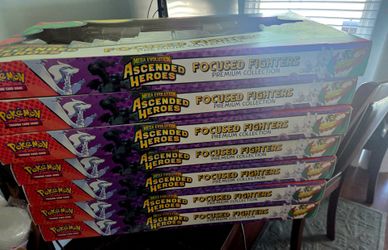 Pokemon ascended heroes focused fighters premium collection