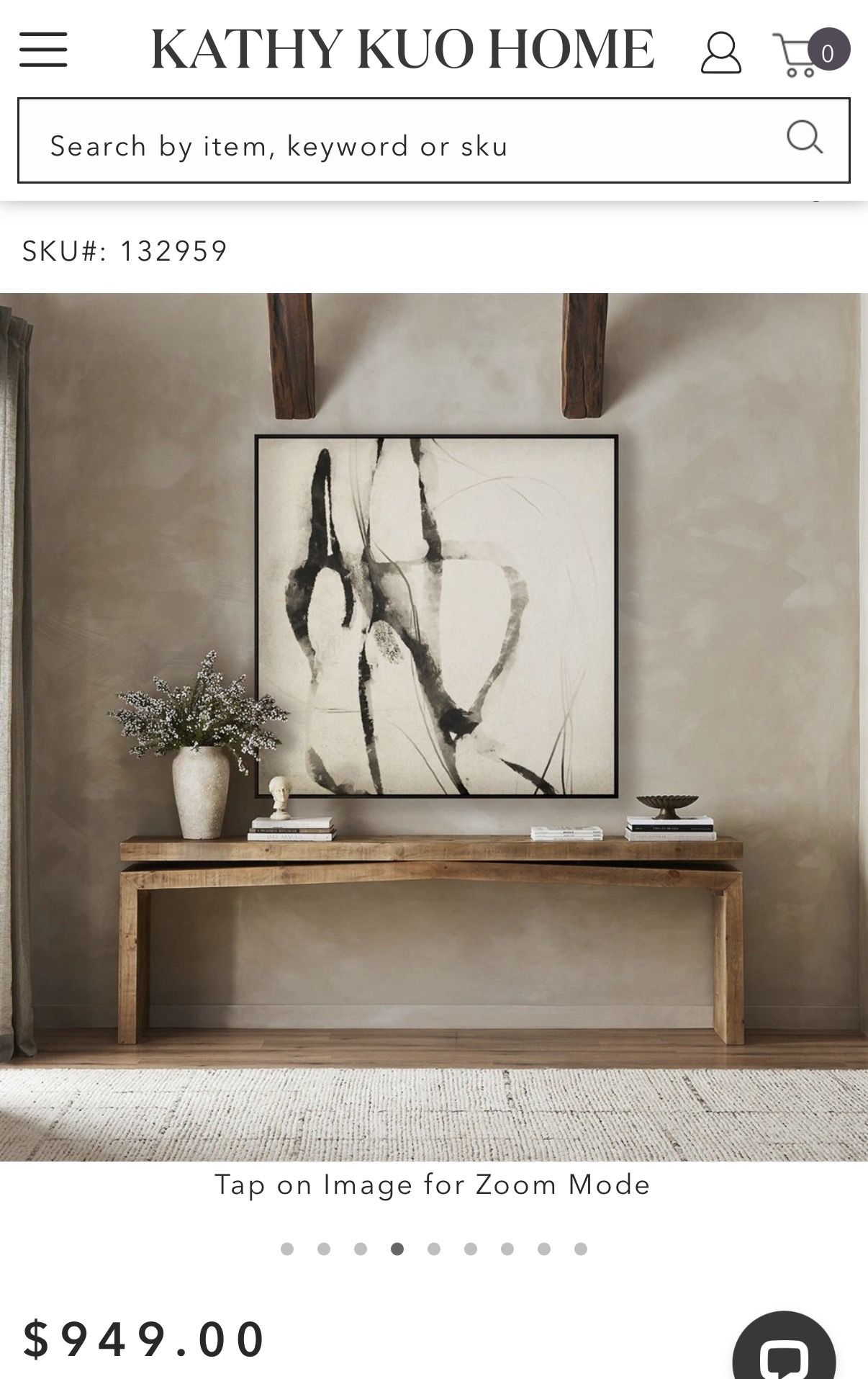 Kathy Kuo Home Styled Painting-48x48