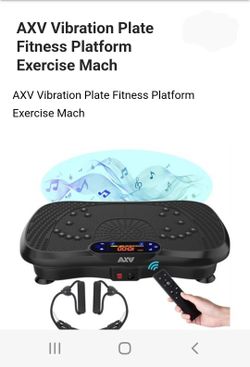 Exercise vibration platform.