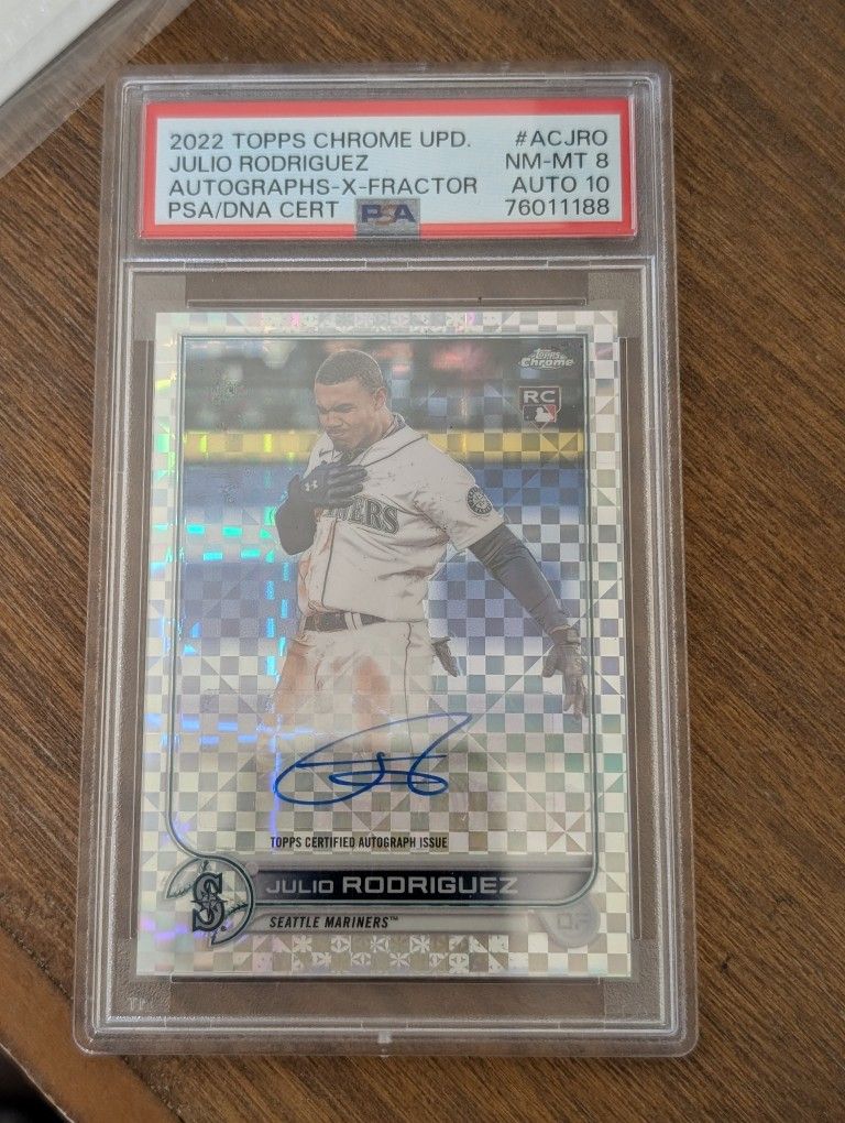 NEW PRICE Julio Rodriguez X Factor auto $290