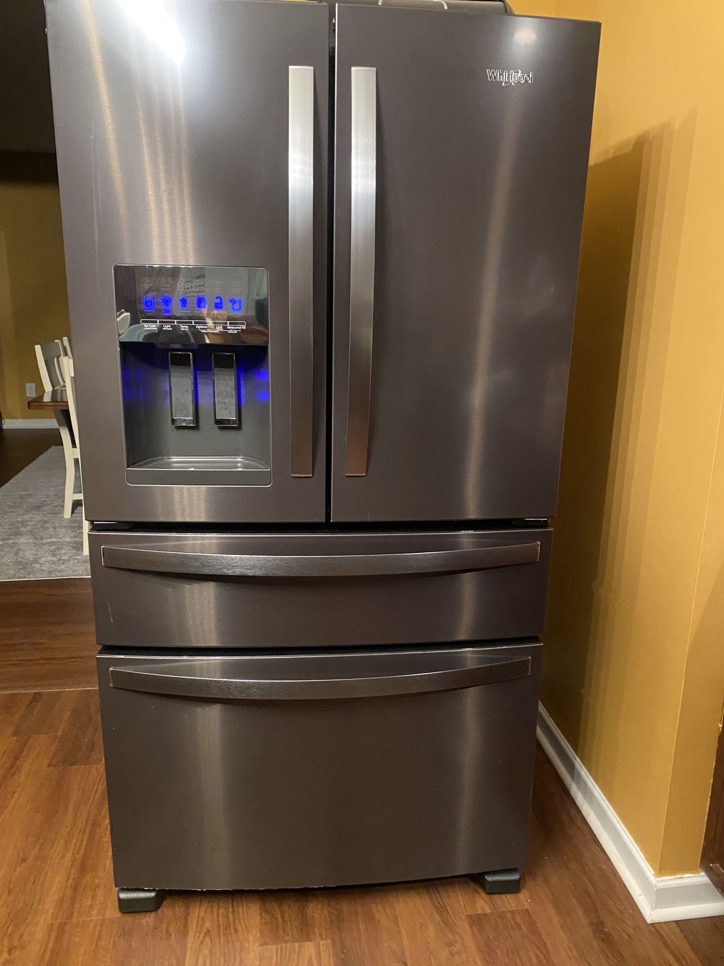 Whirlpool Refrigerator and Kenmore Range, Hood, and Dishwasher