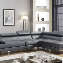 Modern sectional sofa sale- limited supply- zero interest Finance available- shop now pay later.  