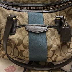 Classic Brown Coach Purse