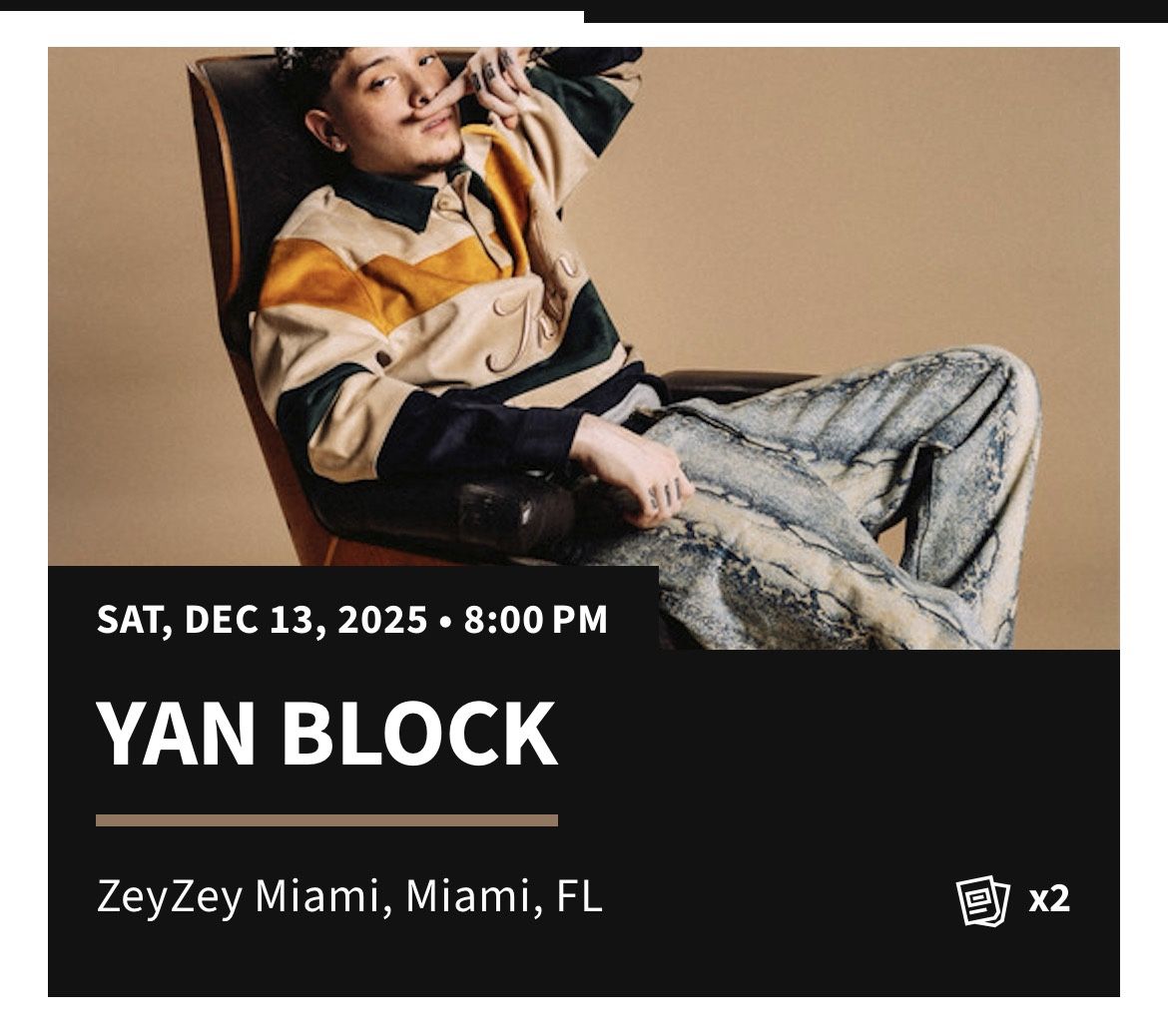 Yan Block Ticket 