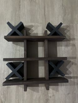 Toilet Paper Holder Tic Tac Toe