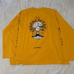 Chrome, Hearts, Yellow, Long Sleeve L