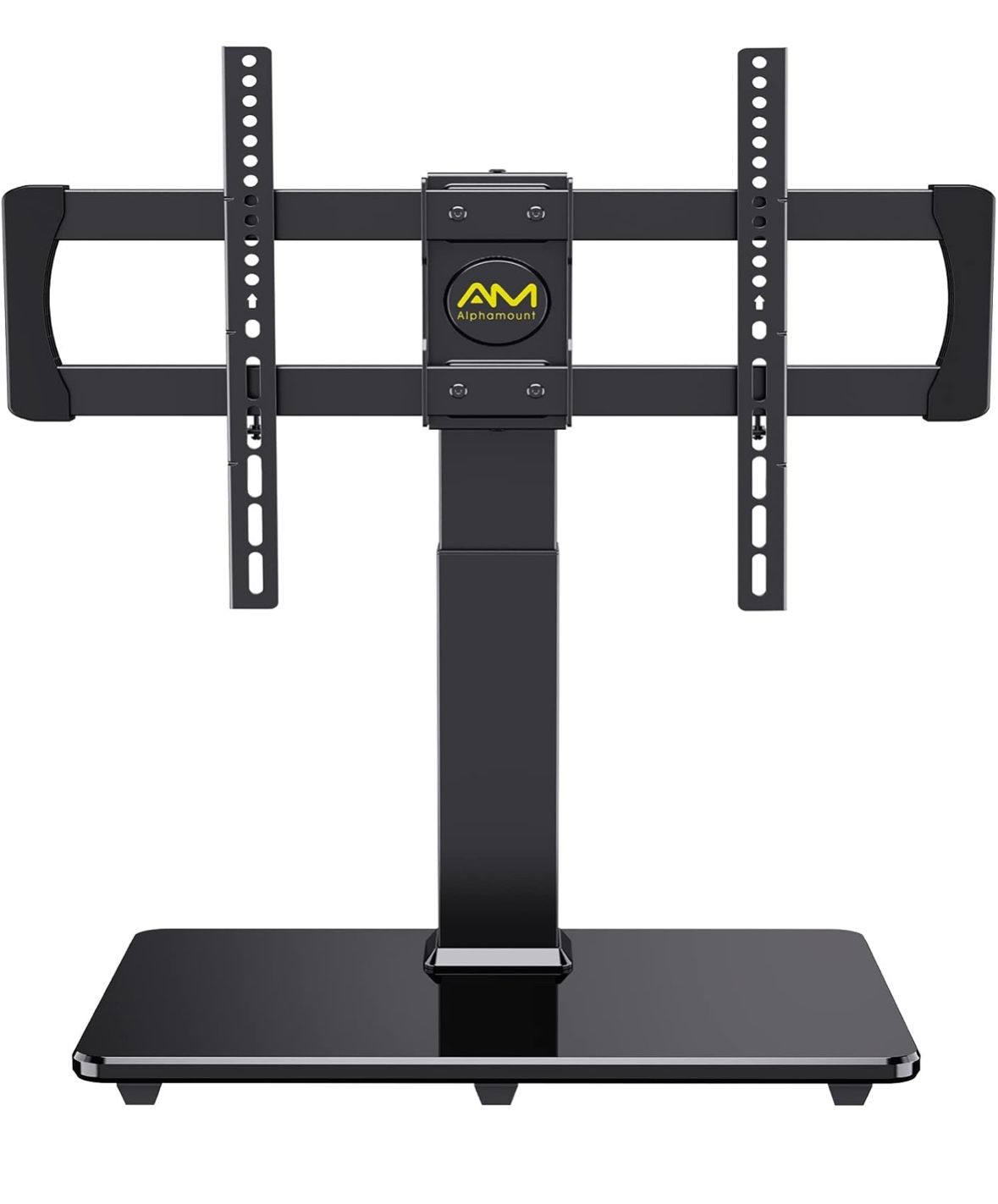 Alphamount Swivel Universal TV Stand for 32-80 Inch LED/LCD/OLED TVs Tabletop TV Base
