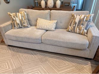 Beige Grey Couch