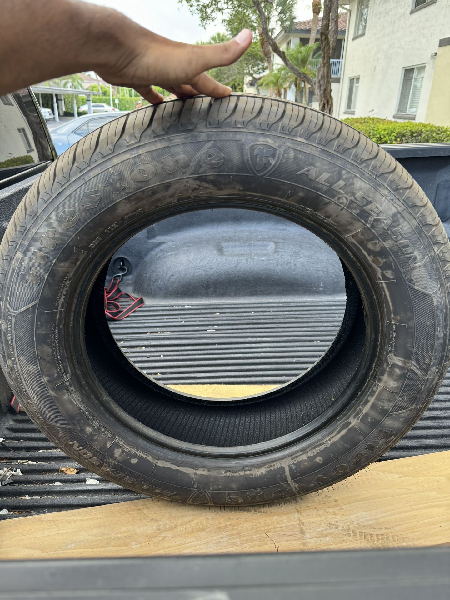 225 60 17 Firestone Used Tire