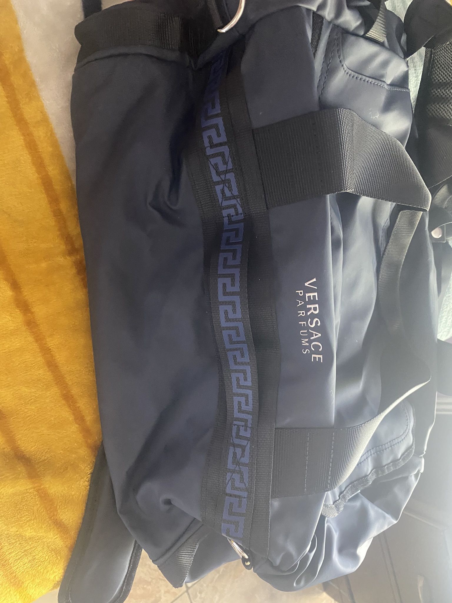 Versace Duffle Bag Dark Blue 