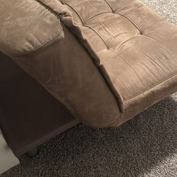 Futon (converts to a bed)- Dania Furniture. Selling for $200 obo