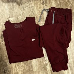 Men's FIGS Scrubs and New Balance Shoes