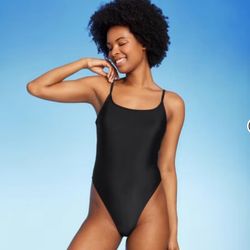 Bodysuit  Black Swimsuit Size Large From Target 