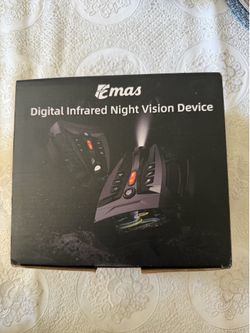 NEW Emas Digital Infrared Night Vision Device – IR Monocular for Hunting, Camping & Wildlife