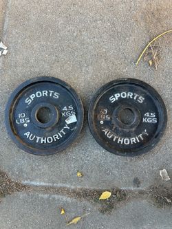 Olympic weight plates