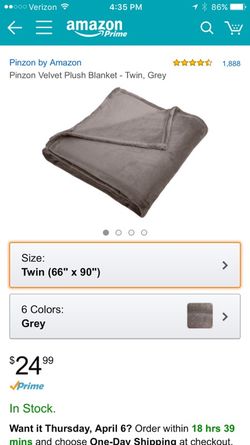 Velvet plush blanket twin