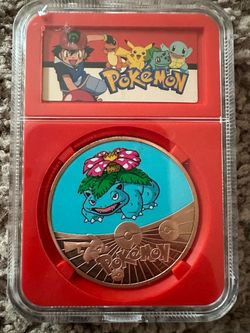 Pokémon 25th Anniversary 1 oz copper Coin