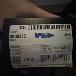Men's Oakley Sunglasses Brand New In The Box