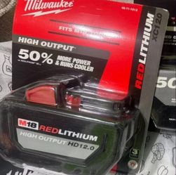 Milwaukee new battery 12.0