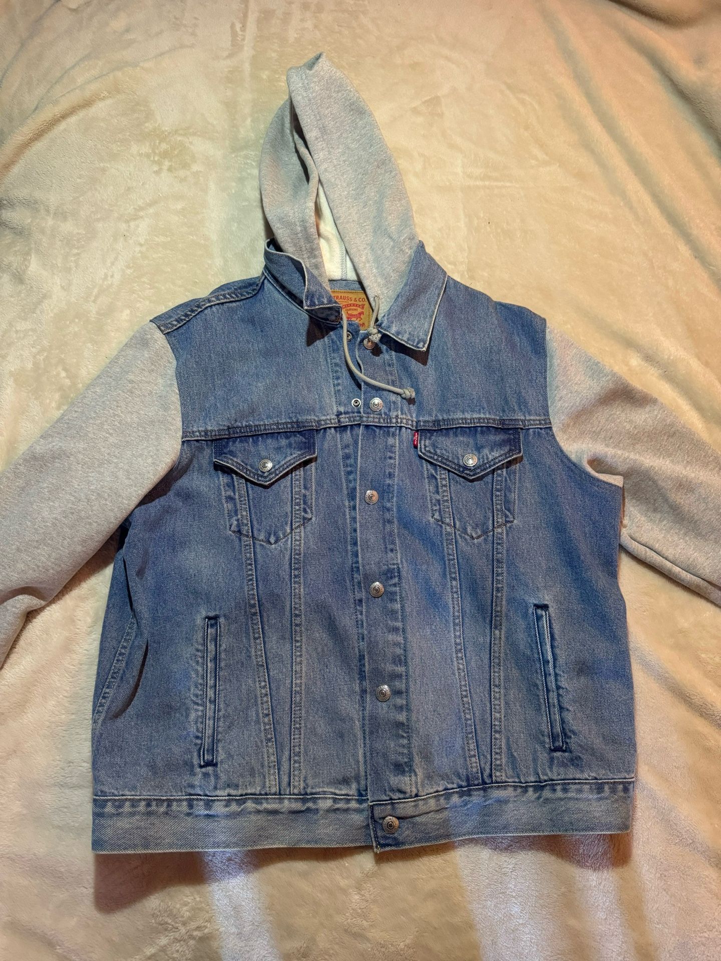 HYBRID HOODIE TRUCKER JACKET