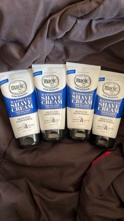 Magic Razorless Hair Removal Cream, All 4 For $12