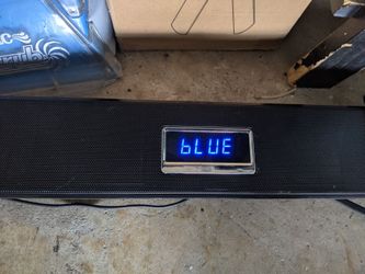 Ematic sound bar no remote control works great very loud sound