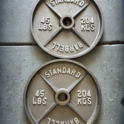 Olympic Weight Plates 45LBS 