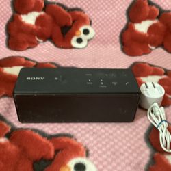 Sony Bluetooth Speaker With Charger 