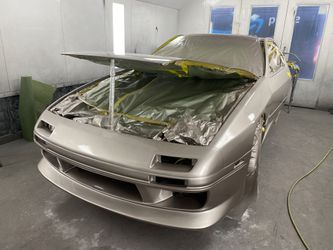 RX7, Hood, Bumper and Fenders Professional Finished !