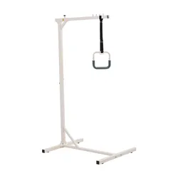 Trapeze Bar for Bed Mobility, Heavy-Duty Steel Free Standing • Bed Pull Up Assist for Elderly