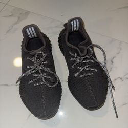 Yeezy Black Sneakers Fits Woman Size 6