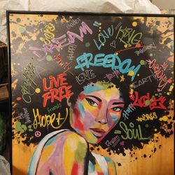 Framed Canvas Artwork