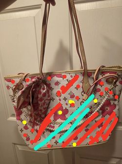 Floral Neverfull Tote Bag