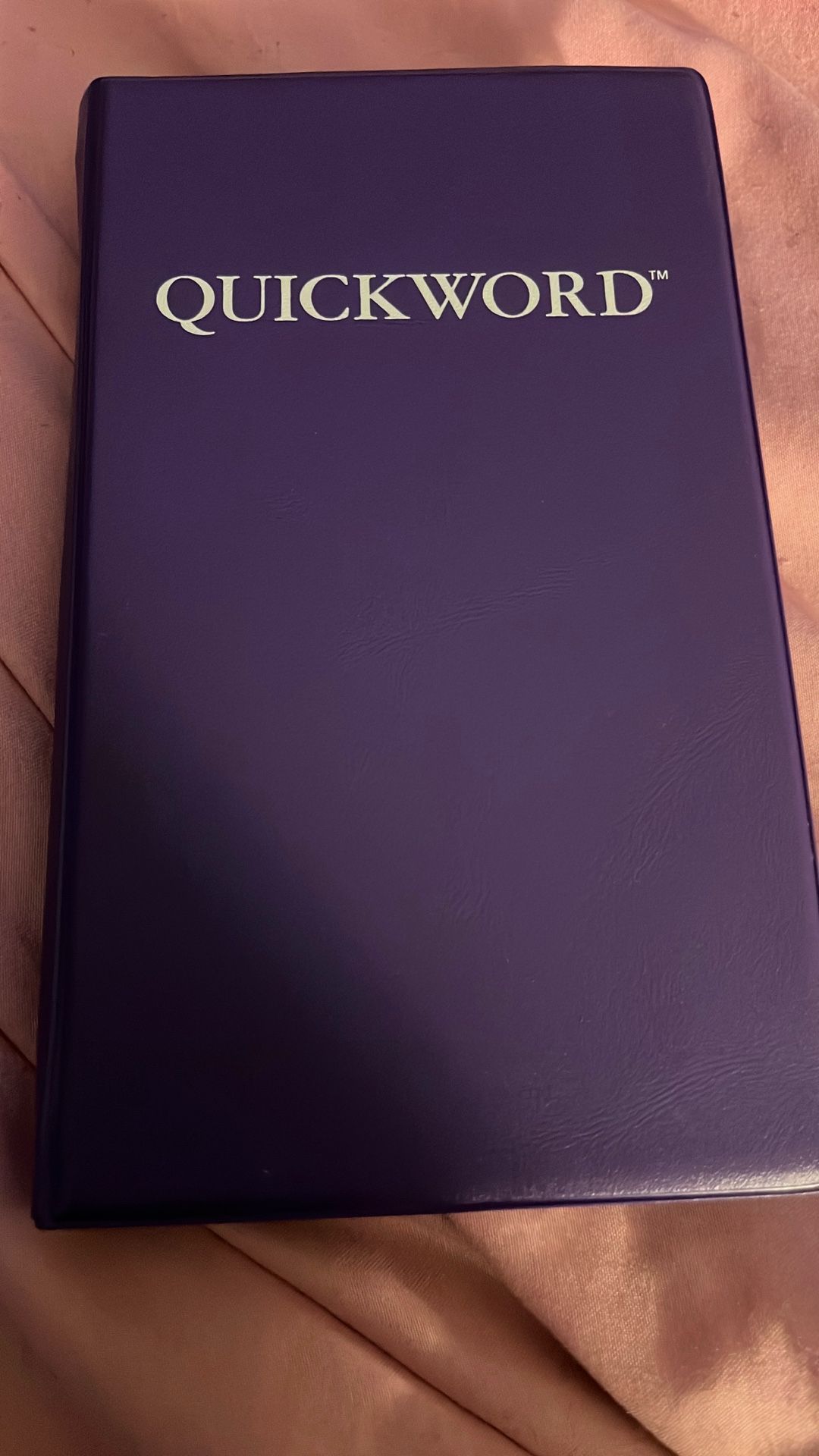 Quickword The Ultimate Word Game - Purple Compact Edition